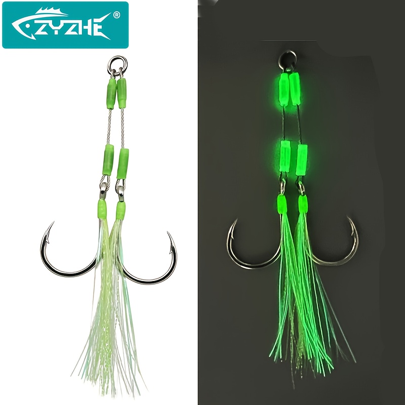 Fishing Hook Assortment - خطاف صيد السمك ZYZHE 1/3/5 قطع