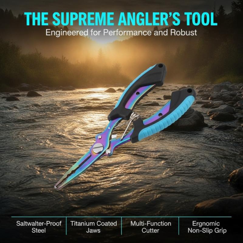 Fishing Hook Remover - 1 قطعة، كماشة متعددة الاستخدامات للصيد،