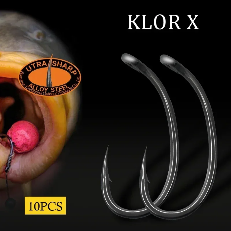 10 قطعة خطاف صيد سمك الشبوط من - مراجعة Fishing Hook Assortment وسعره