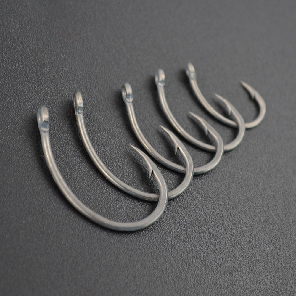 Hirisi 100 قطعة طلاء عالي الكر - مراجعة Fishing Hook Assortment وسعره