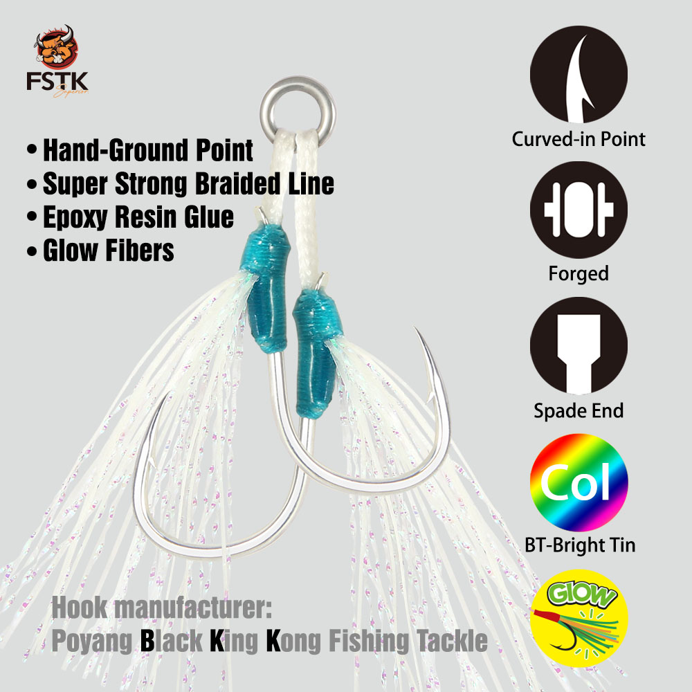 خطاف صيد معدني مزدوج من WEIHAI - مراجعة Fishing Hook Assortment وسعره