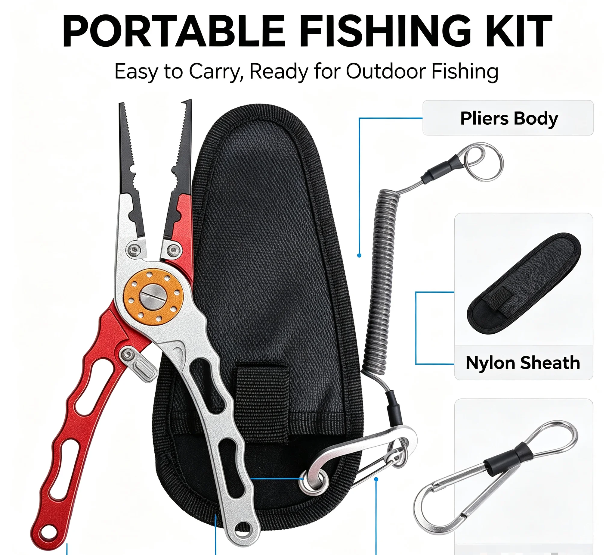 كماشة صيد متعددة الوظائف برأس  - مراجعة Fishing Hook Remover وسعره