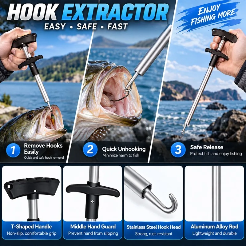 مجموعة كماشة صيد متعددة الاستخ - مراجعة Fishing Hook Sharpener وسعره
