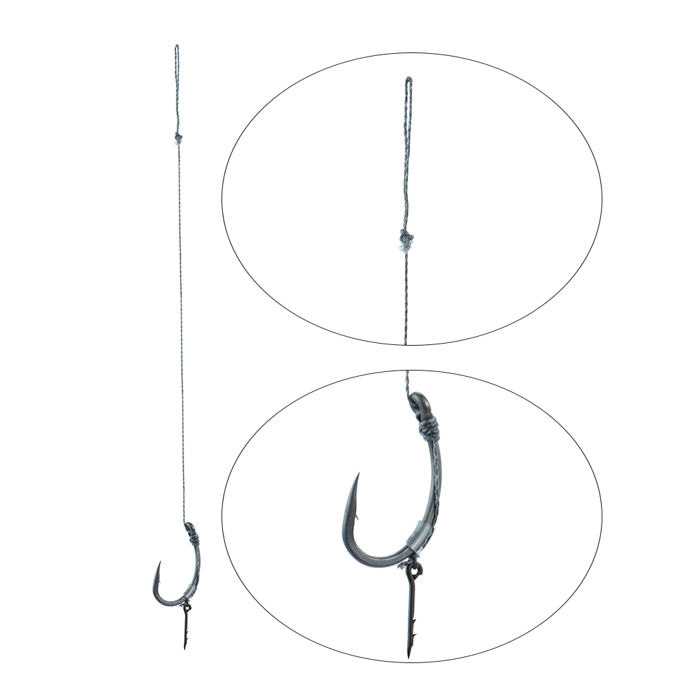 هيريسي TS115 6 قطع خطافات جاهز - مراجعة Fishing Hook Assortment وسعره