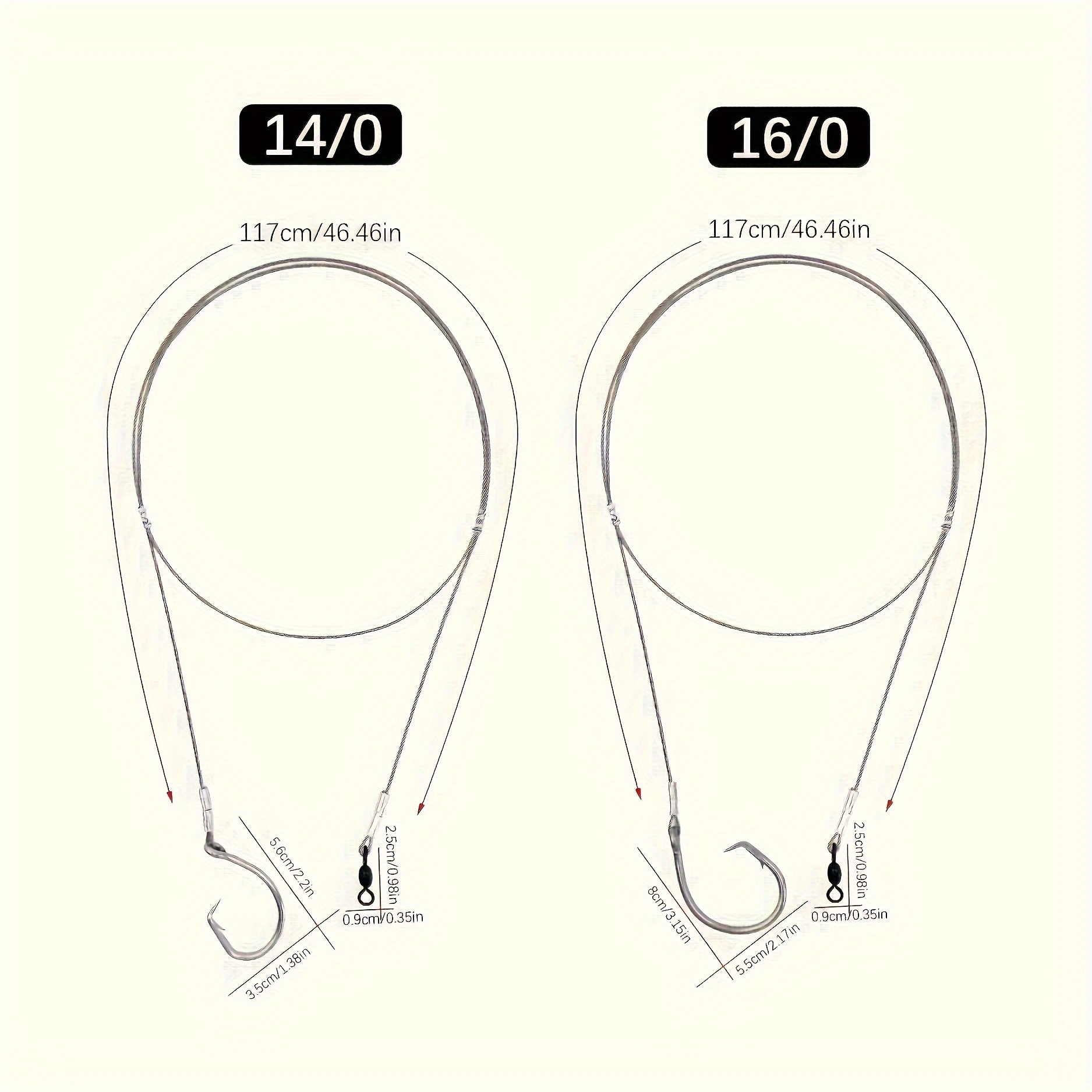 خطافات صيد من أسلاك الفولاذ ال - مراجعة Fishing Hook Assortment وسعره