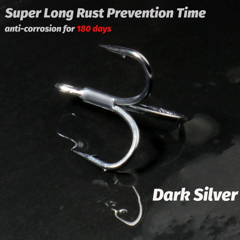 GOBAIT 20 قطعة خطاف ثلاثي 2 #  - مراجعة Fishing Hook Offset وسعره