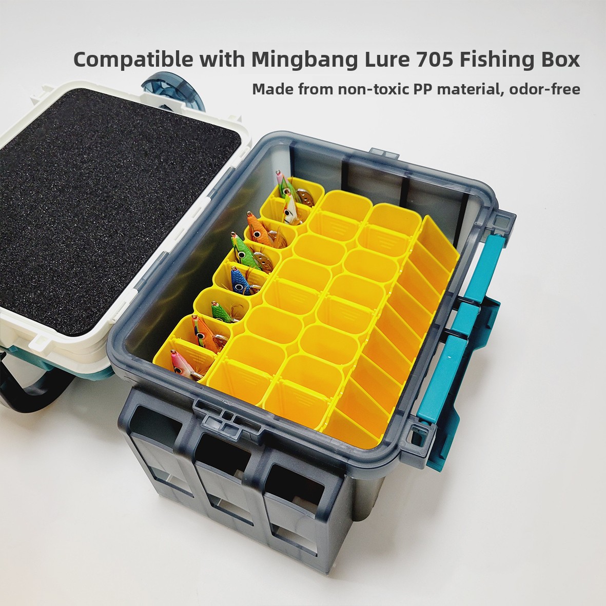 صندوق تخزين طُعم صيد السمك من  - مراجعة Fishing Hook Box وسعره