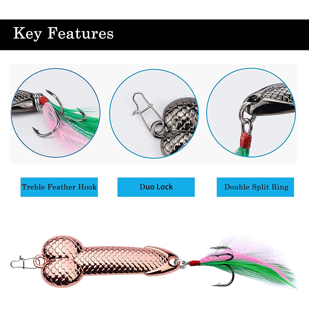 طُعم صيد سمك فيب معدني بتصميم  - مراجعة Fishing Hook Treble وسعره